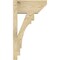 Ekena Millwork Merced Slat Rough Sawn Outlooker, Douglas Fir, 8"W x 16"D x 28"H OUT08X16X28MRC06RDF - alternate 2